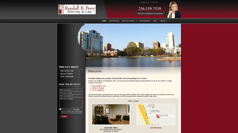 Randall B. Perry, Attorney at Law - Huntsville, AL - Attorney in Huntsville
