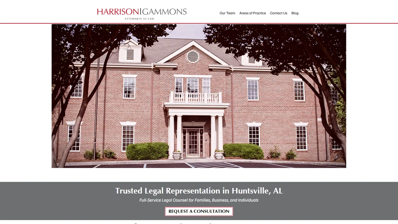 Harrison & Gammons, P.C. - Huntsville, AL office in Huntsville, Alabama