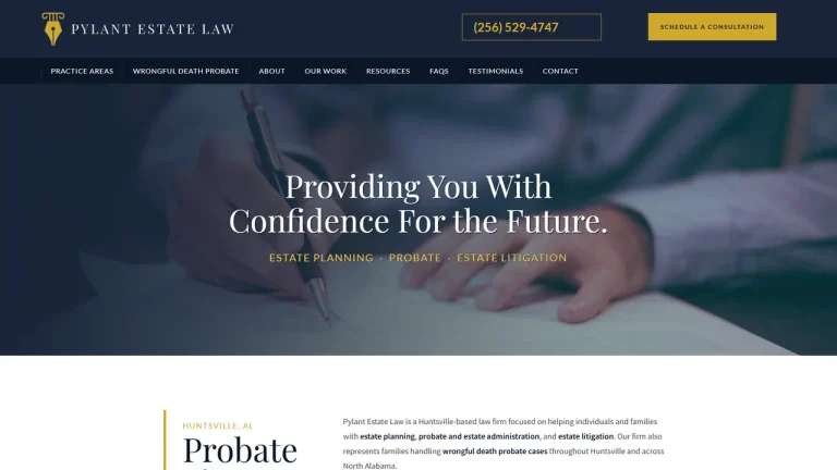 Pylant Estate Law, LLC - Huntsville, AL - Attorney in Huntsville