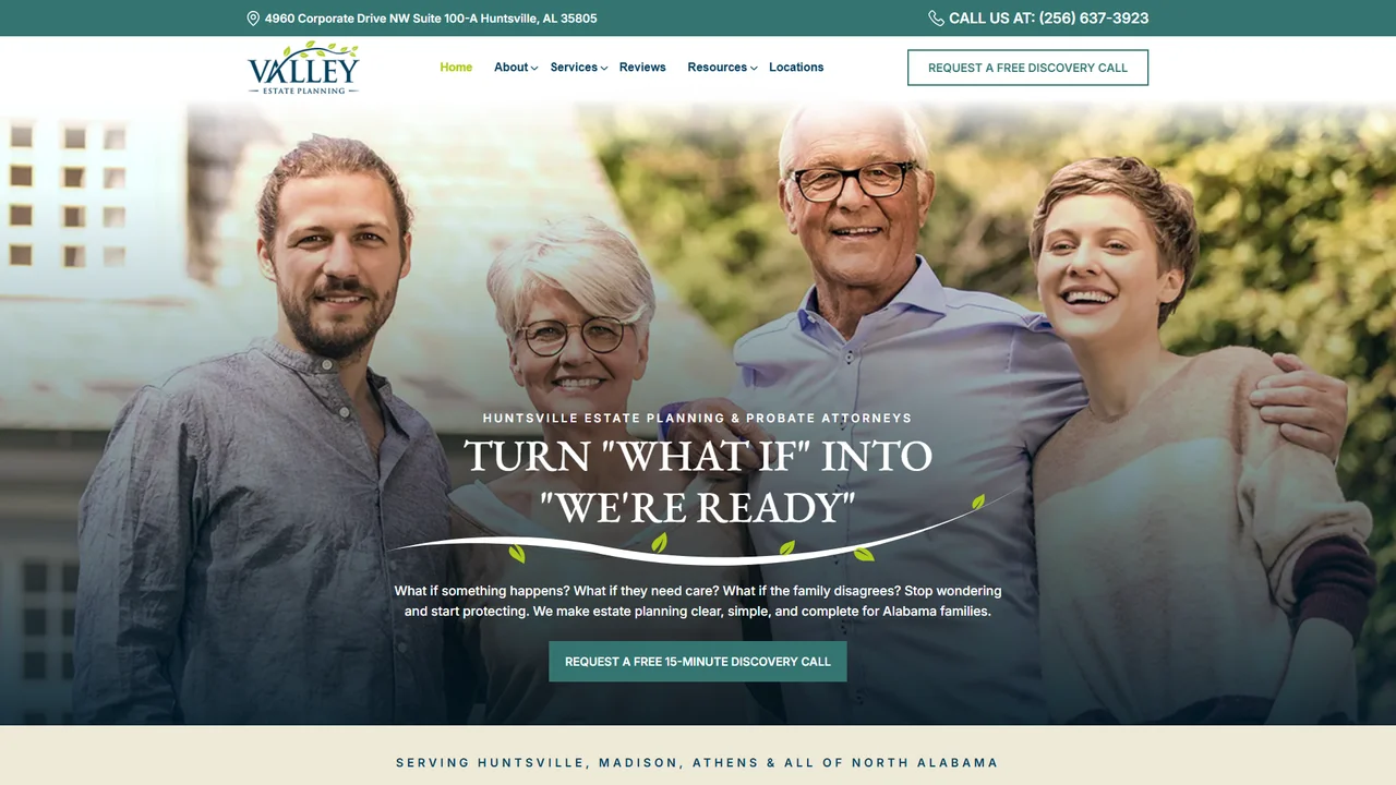 Valley Estate Planning - Huntsville, AL office in Huntsville, Alabama
