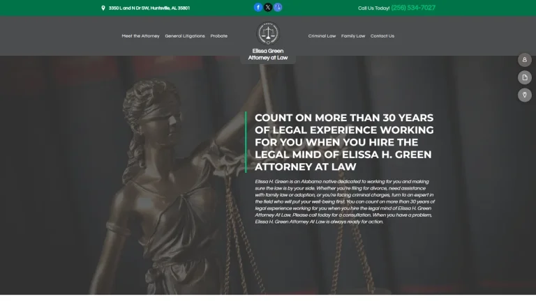 Elissa Green Attorney at Law - Huntsville, AL - Attorney in Huntsville