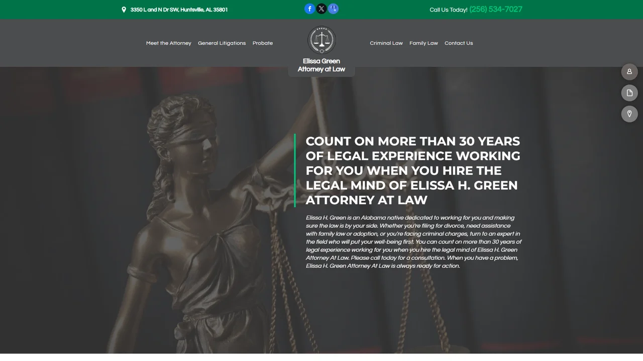 Elissa Green Attorney at Law - Huntsville, AL office in Huntsville, Alabama