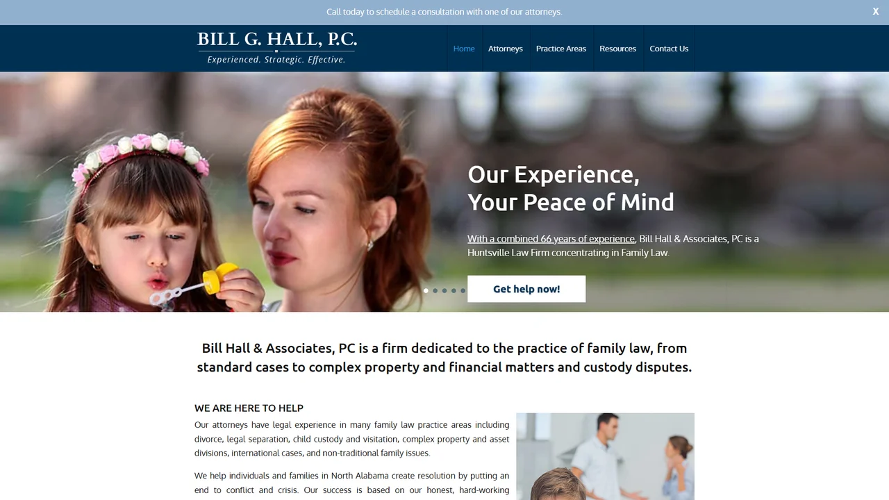 Bill Hall & Associates, P.C. - Huntsville, AL office in Huntsville, Alabama