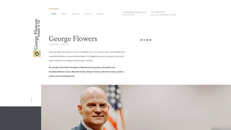George Flowers, Attorney at Law - Huntsville, AL - Attorney in Huntsville