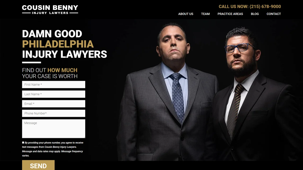 Cousin Benny Injury Lawyers | Philadelphia Car Accident Lawyers - Philadelphia, PA office in Philadelphia, Pennsylvania