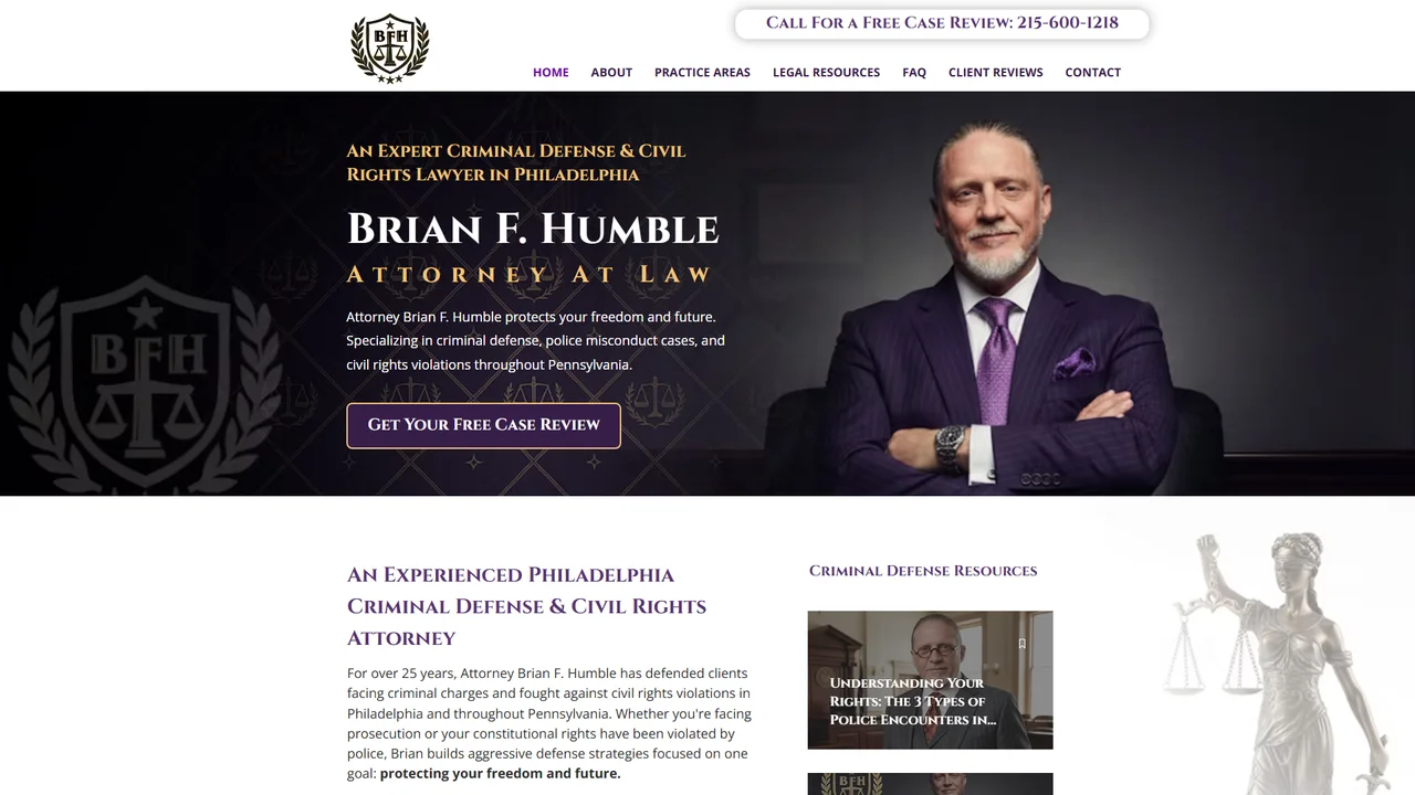 B.Humble Law - Philadelphia, PA office in Philadelphia, Pennsylvania