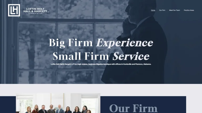 Loftin Holt Hall & Hargett LLP - Huntsville, AL - Attorney in Huntsville