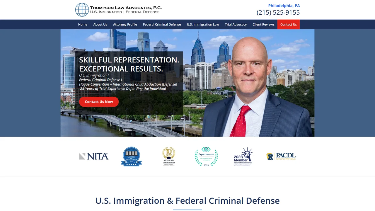 Thompson Law Advocates, P.C. - Philadelphia, PA office in Philadelphia, Pennsylvania
