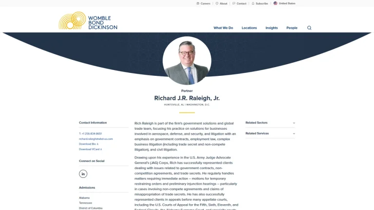Richard Raleigh - Huntsville, AL - Attorney in Huntsville