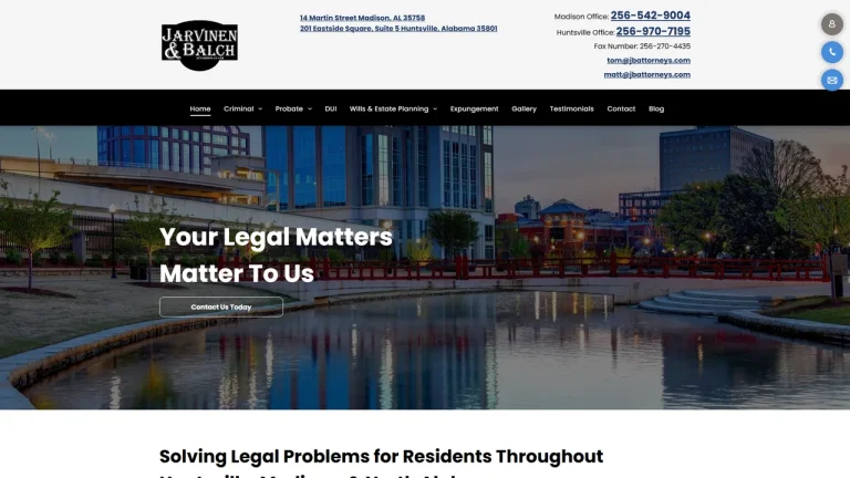 Jarvinen & Balch, LLC - Huntsville, AL - Attorney in Huntsville