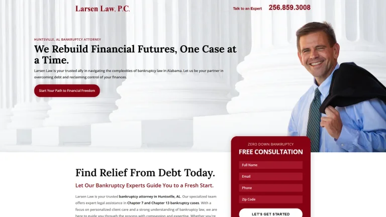 Larsen Law, P.C. - Huntsville, AL - Attorney in Huntsville