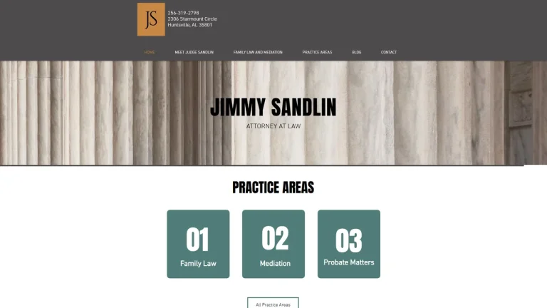Jimmy Sandlin, Family Law Attorney - Huntsville, AL - Attorney in Huntsville