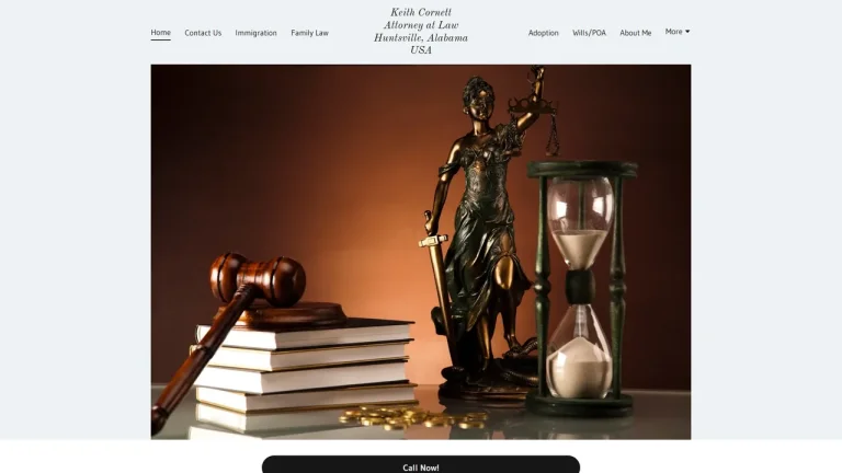 Keith G. Cornett, Attorney at Law - Huntsville, AL - Attorney in Huntsville