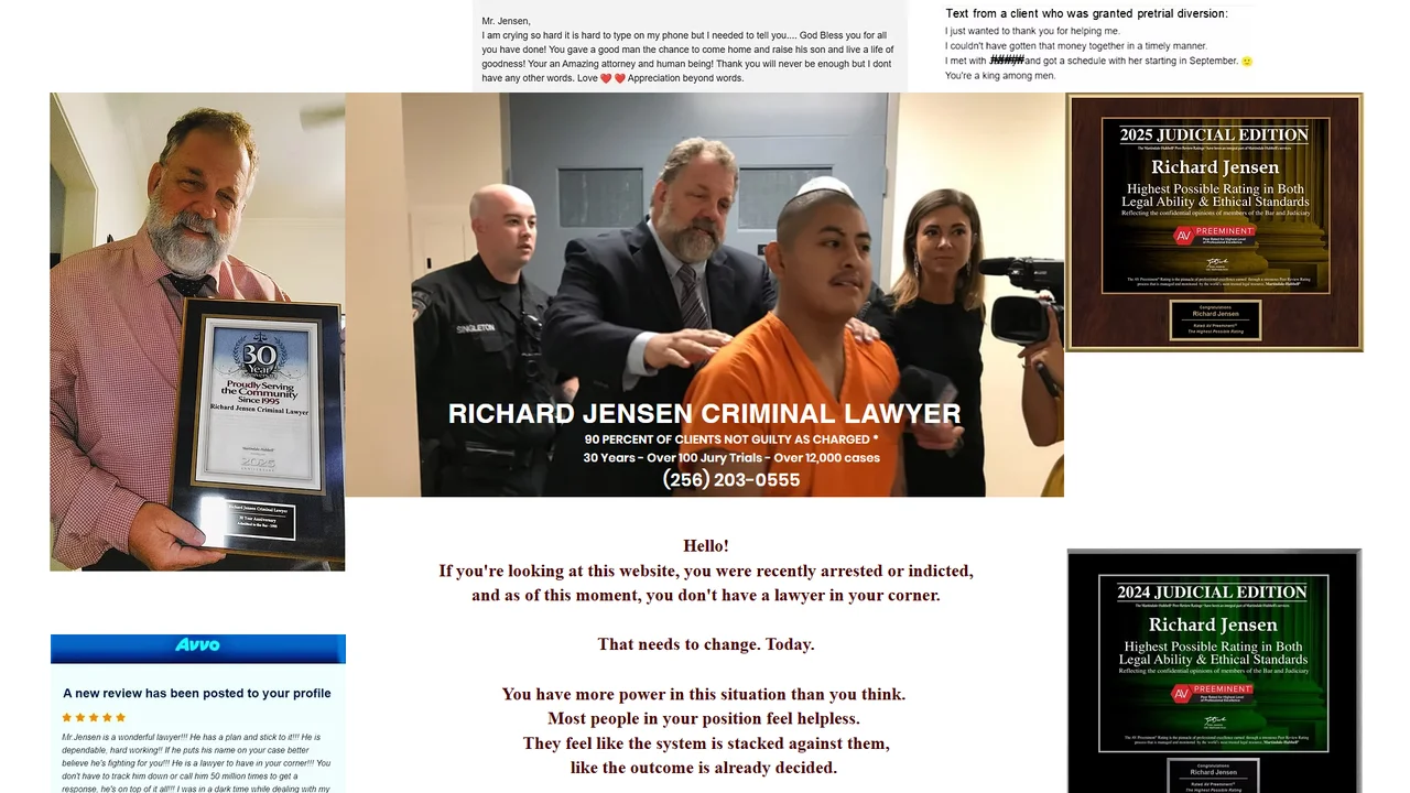 Richard Jensen Criminal Defense Attorney - Huntsville, AL office in Huntsville, Alabama