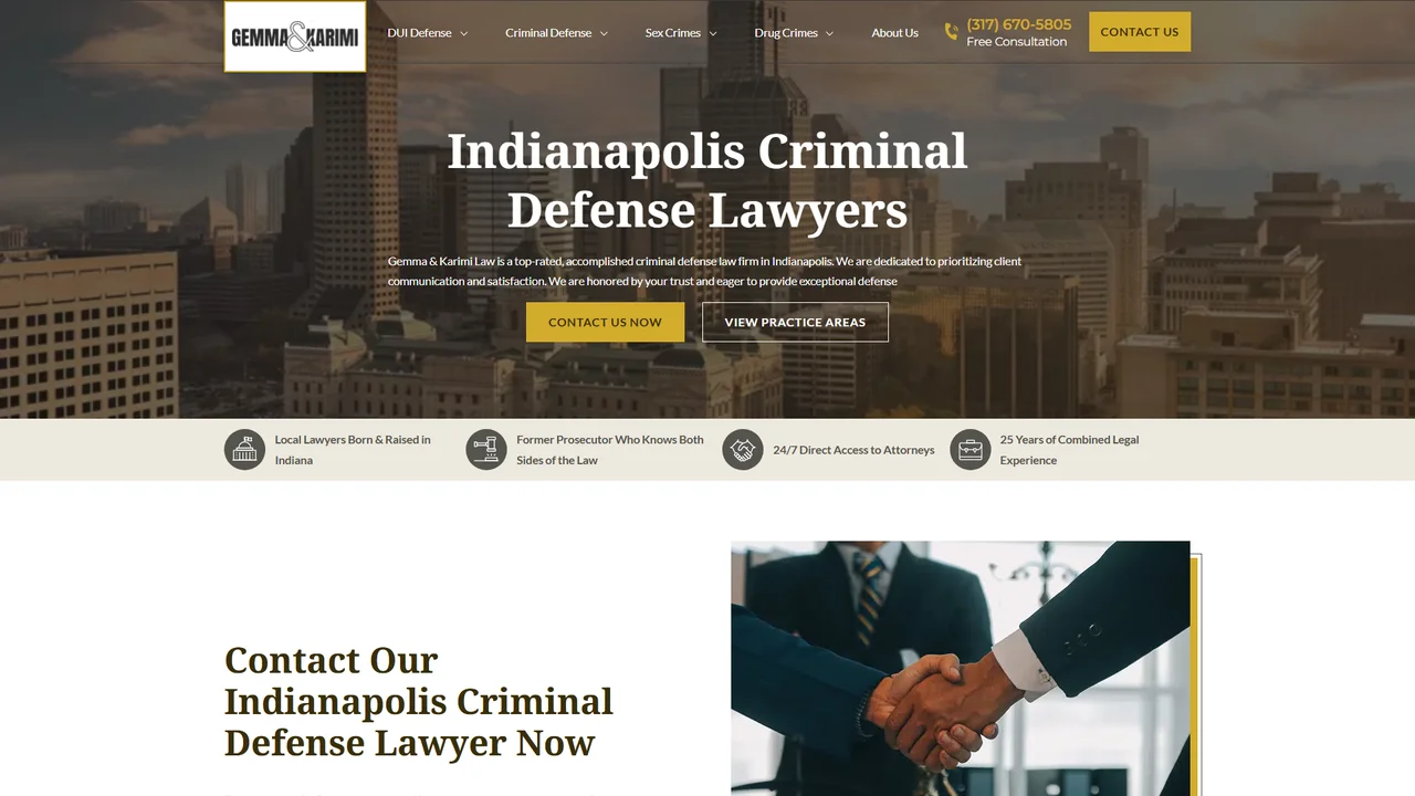 Gemma & Karimi - Indianapolis Criminal Defense Lawyers - Indianapolis, IN office in Indianapolis, Indiana