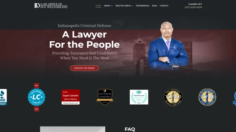 Law Office of B.D. Williams - Indianapolis, IN - Attorney in Indianapolis