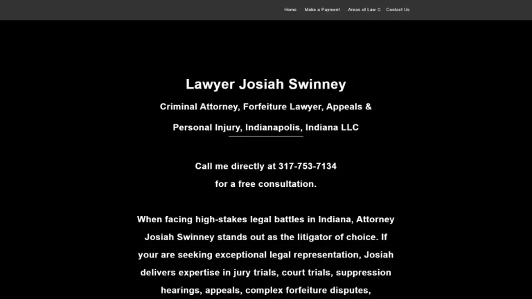 Josiah Swinney Criminal Attorney - Indianapolis, IN - Attorney in Indianapolis