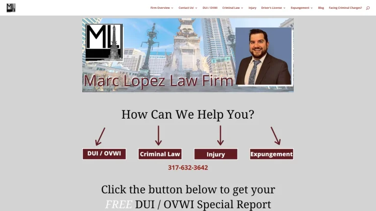 Marc Lopez Law Firm - Indianapolis, IN - Attorney in Indianapolis
