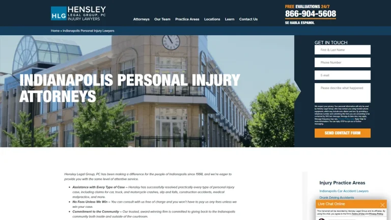 Hensley Legal Group, PC - Indianapolis, IN - Attorney in Indianapolis