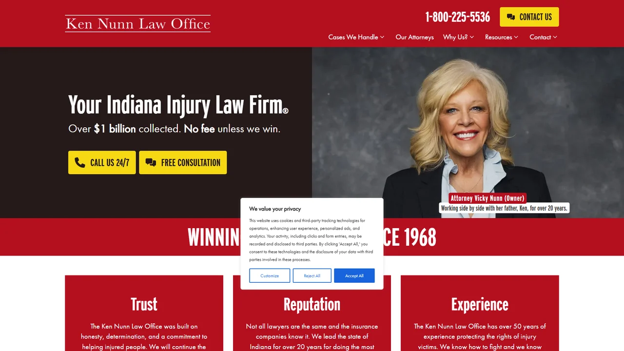 Ken Nunn Law Office - Indianapolis, IN office in Indianapolis, Indiana
