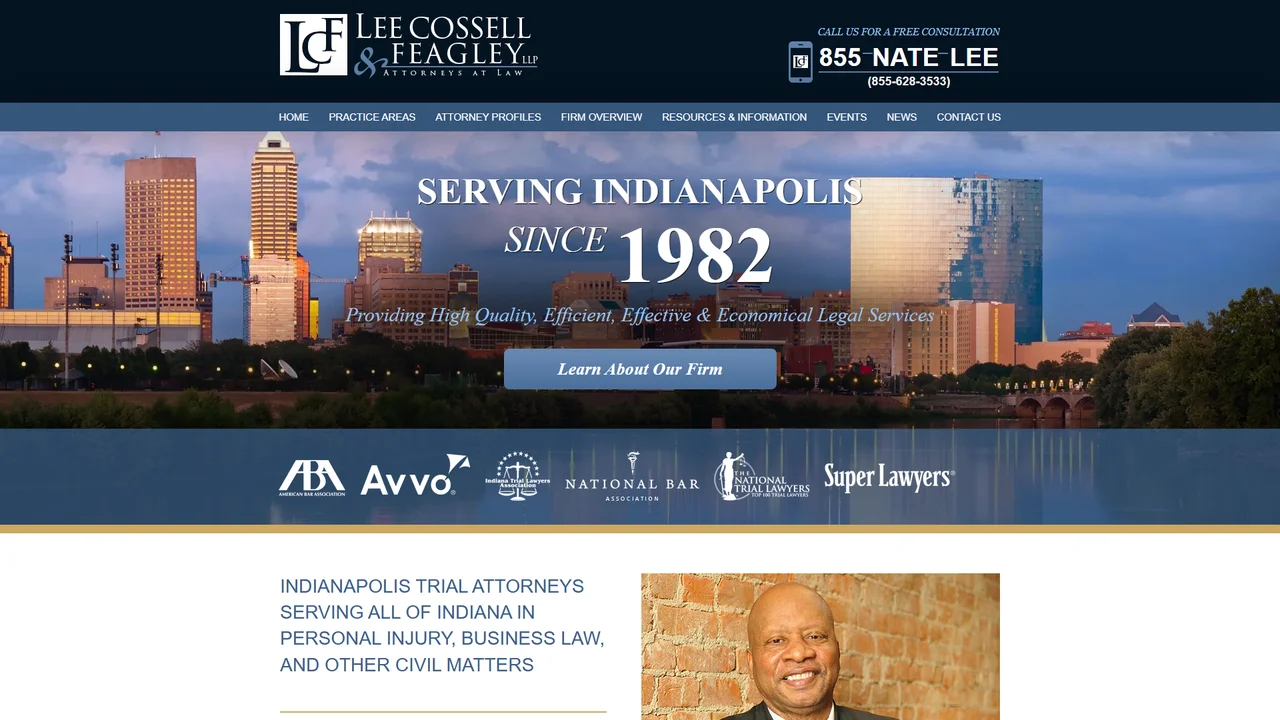 Lee, Cossell and Feagley, LLP - Indianapolis, IN office in Indianapolis, Indiana