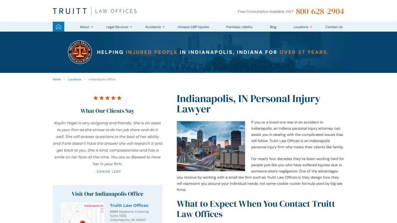 Truitt Law Offices - Indianapolis, IN office in Indianapolis, Indiana