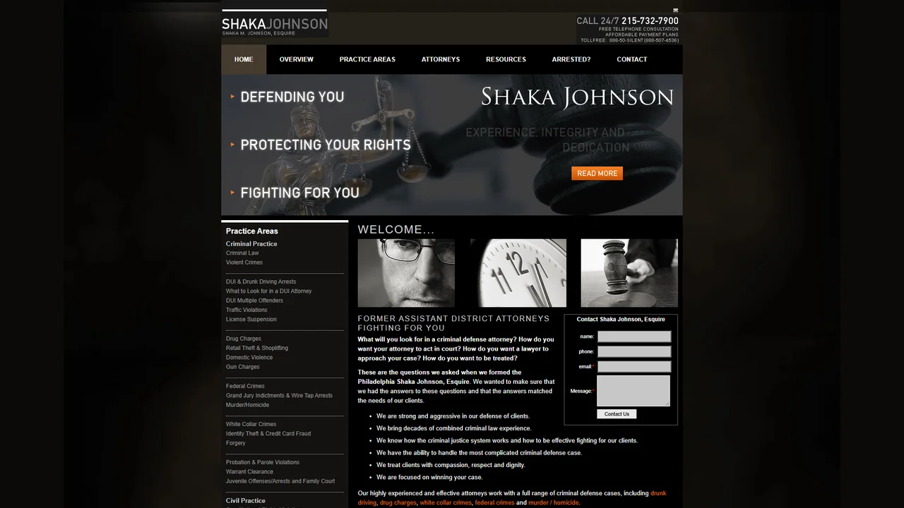 Law Offices of Shaka Johnson, LLC - Philadelphia, PA office in Philadelphia, Pennsylvania