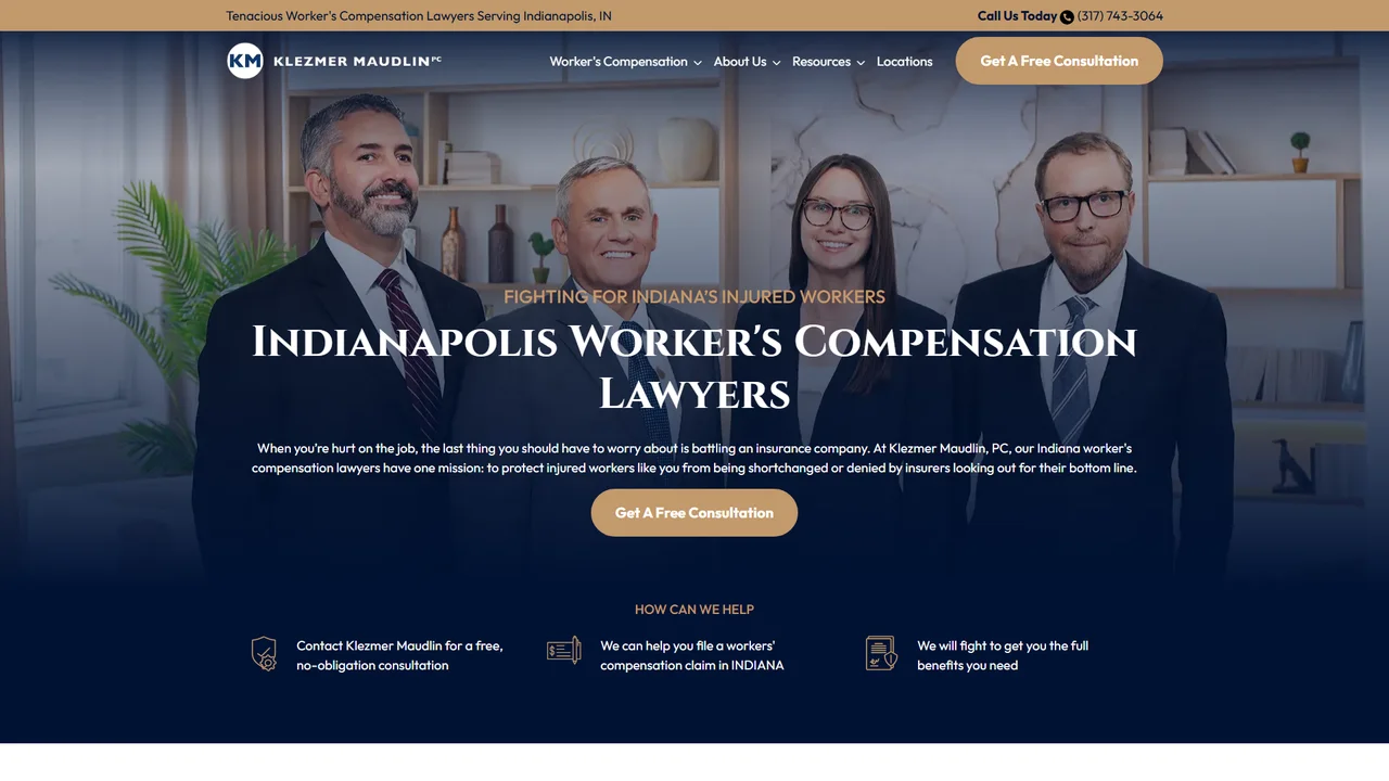 Klezmer Maudlin PC - Indianapolis, IN office in Indianapolis, Indiana
