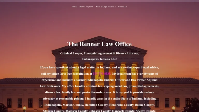 Renner Law Office | Criminal & Family Attorney - Indianapolis, IN - Attorney in Indianapolis