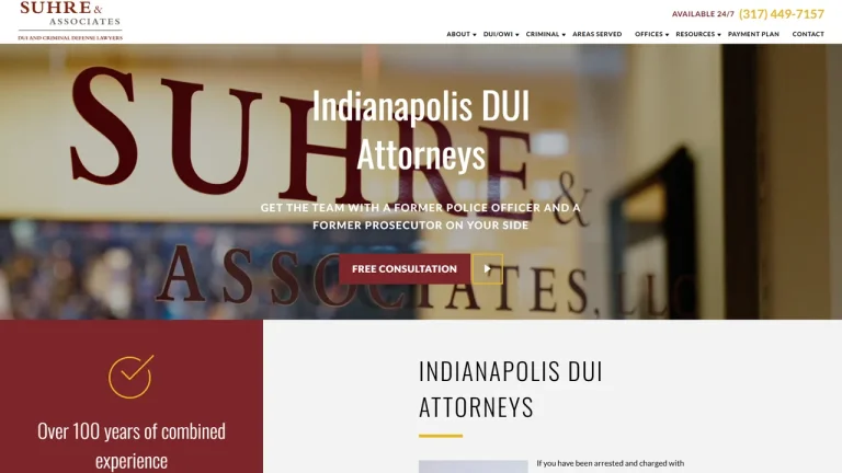 Suhre & Associates DUI and Criminal Defense Lawyers - Indianapolis, IN - Attorney in Indianapolis