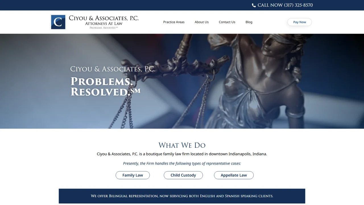 Ciyou & Associates, P.C. - Indianapolis, IN office in Indianapolis, Indiana