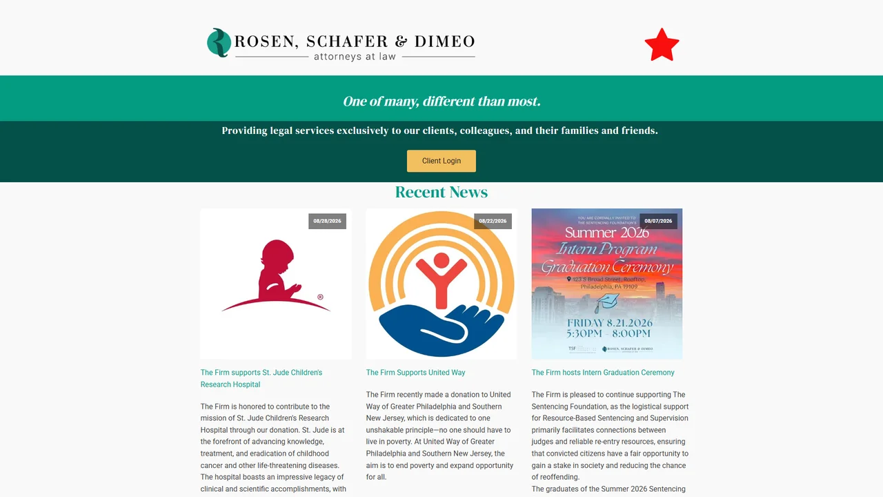 Rosen Schafer & DiMeo, LLP - Philadelphia, PA office in Philadelphia, Pennsylvania