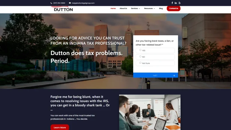 Dutton Legal Group LLC - Indianapolis, IN - Attorney in Indianapolis