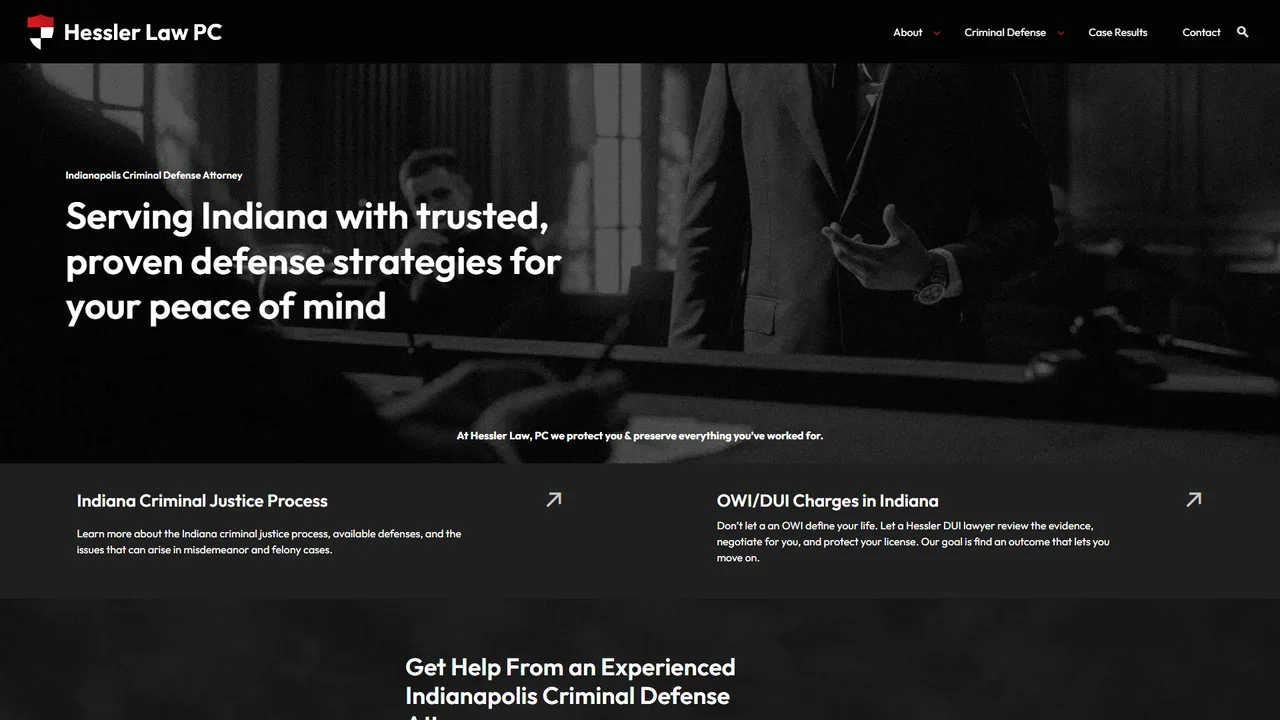 Hessler Law, PC - Indianapolis, IN office in Indianapolis, Indiana