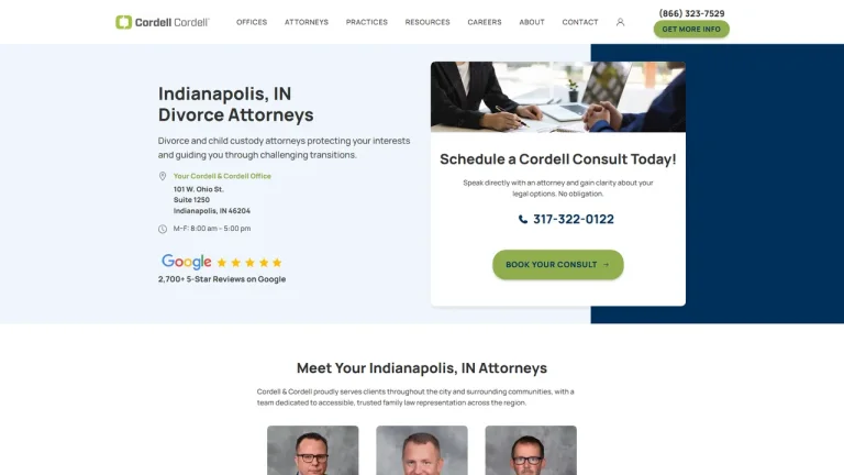 Cordell & Cordell - Indianapolis, IN - Attorney in Indianapolis