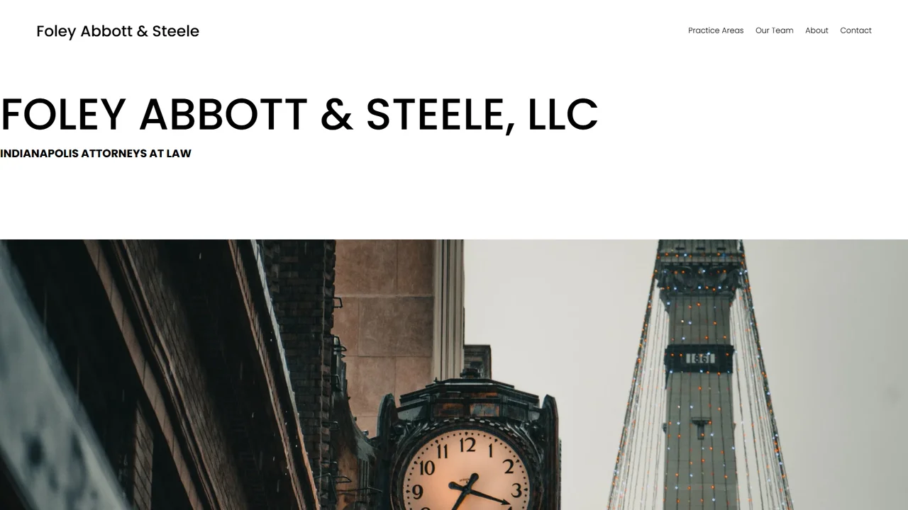 Foley Abbott & Steele, LLC - Indianapolis, IN office in Indianapolis, Indiana