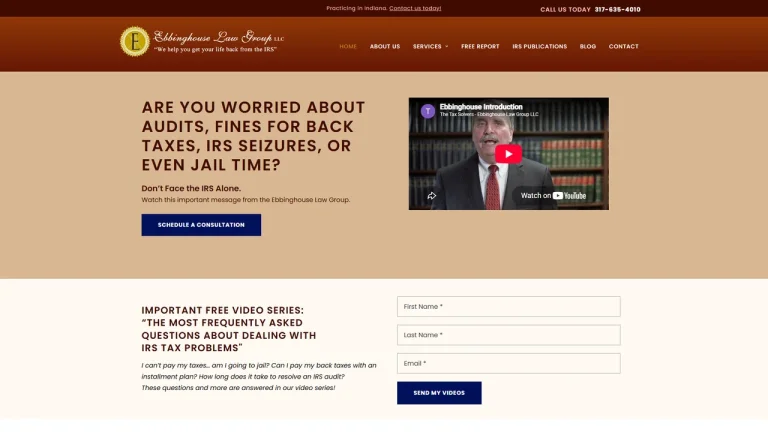 Ebbinghouse Law Group LLC - Indianapolis, IN - Attorney in Indianapolis