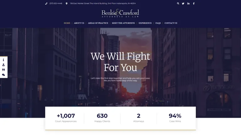 Benkie and Crawford - Indianapolis, IN - Attorney in Indianapolis