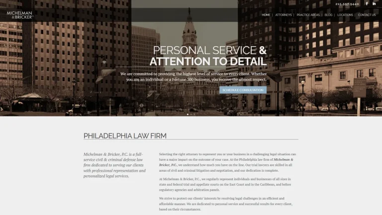 Michelman & Bricker, P.C. - Philadelphia, PA - Attorney in Philadelphia