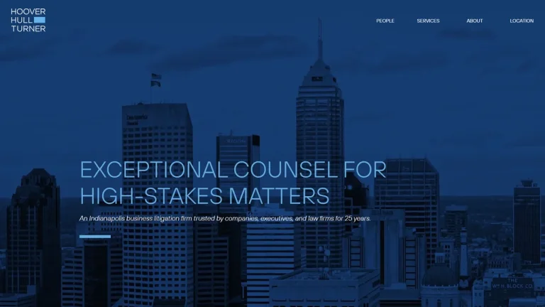 Hoover Hull Turner LLP - Indianapolis, IN - Attorney in Indianapolis