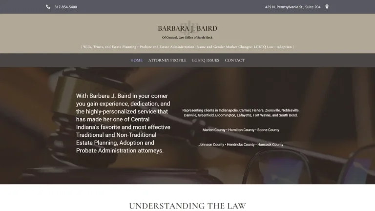Barbara J. Baird Attorney at Law - Indianapolis, IN - Attorney in Indianapolis