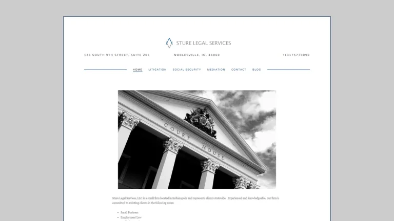 Sture Law LLC - Indianapolis, IN - Attorney in Indianapolis