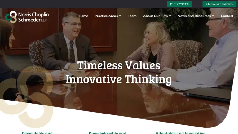 Norris Choplin Schroeder LLP - Indianapolis, IN - Attorney in Indianapolis