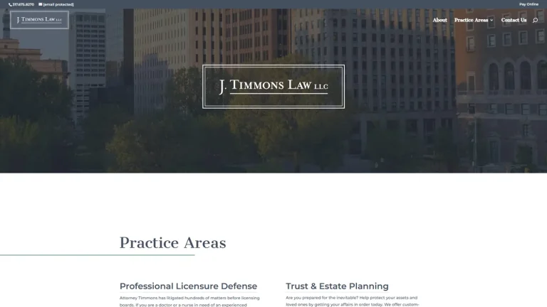 J. Timmons Law, LLC - Indianapolis, IN - Attorney in Indianapolis
