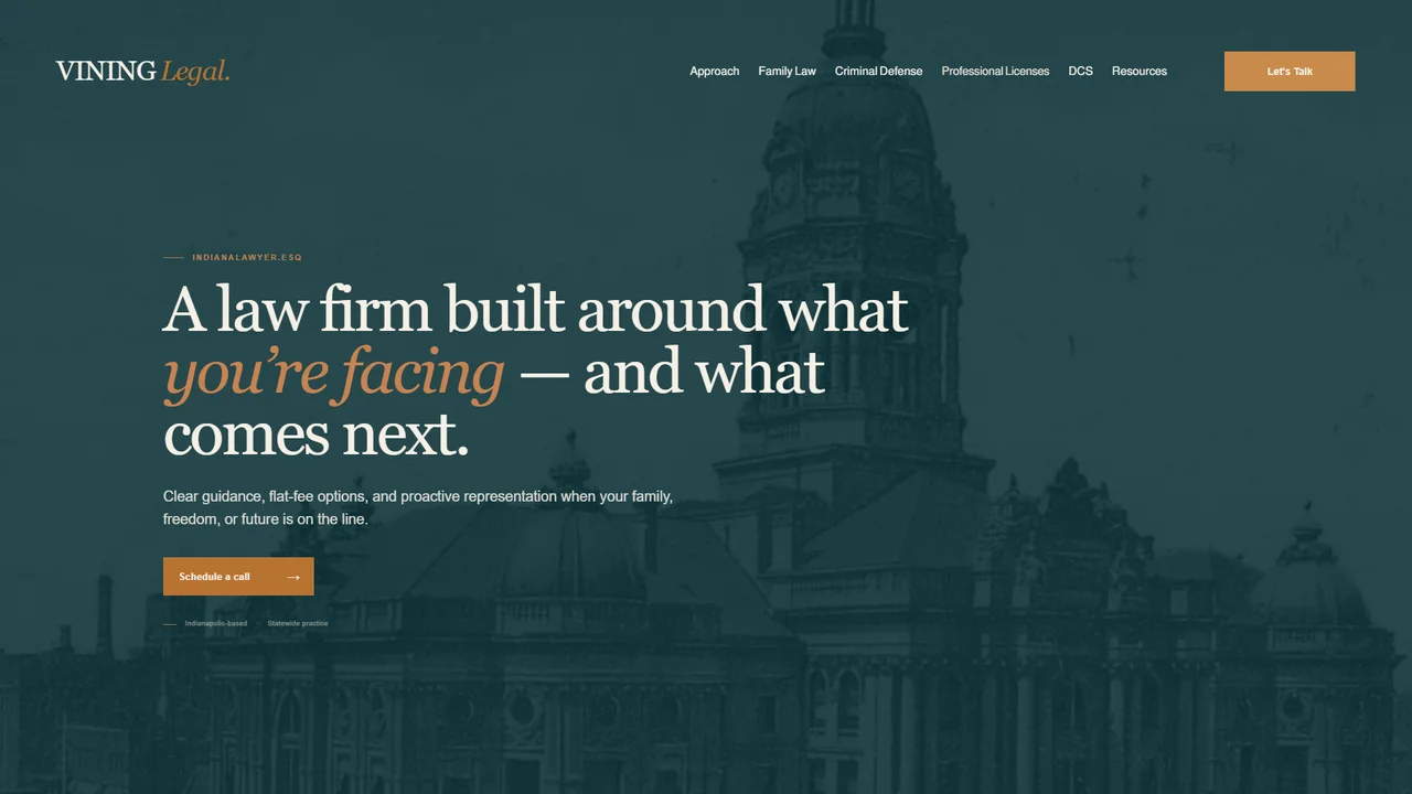 Vining Legal - Indianapolis, IN office in Indianapolis, Indiana