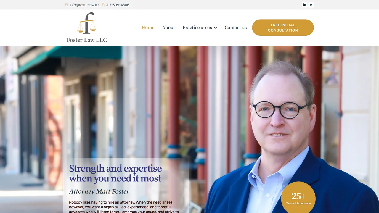 Foster Law LLC - Indianapolis, IN office in Indianapolis, Indiana