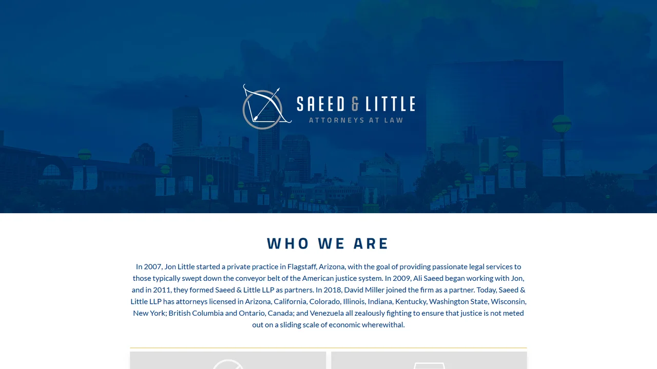 Saeed & Little LLP - Indianapolis, IN office in Indianapolis, Indiana