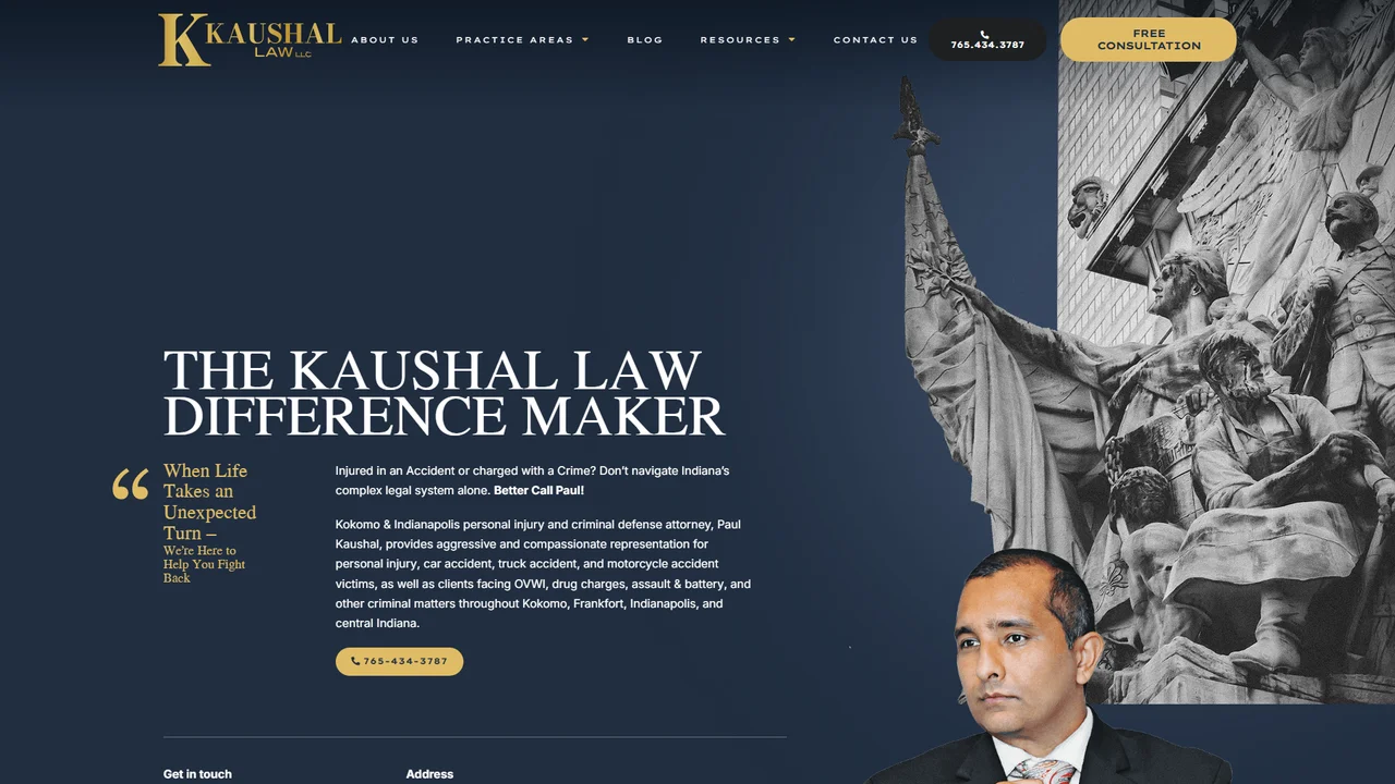 Kaushal Law, LLC - Indianapolis, IN office in Indianapolis, Indiana