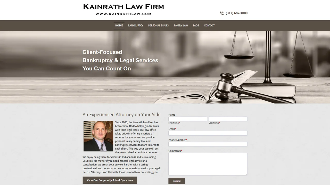 Kainrath Law Firm - Indianapolis, IN office in Indianapolis, Indiana