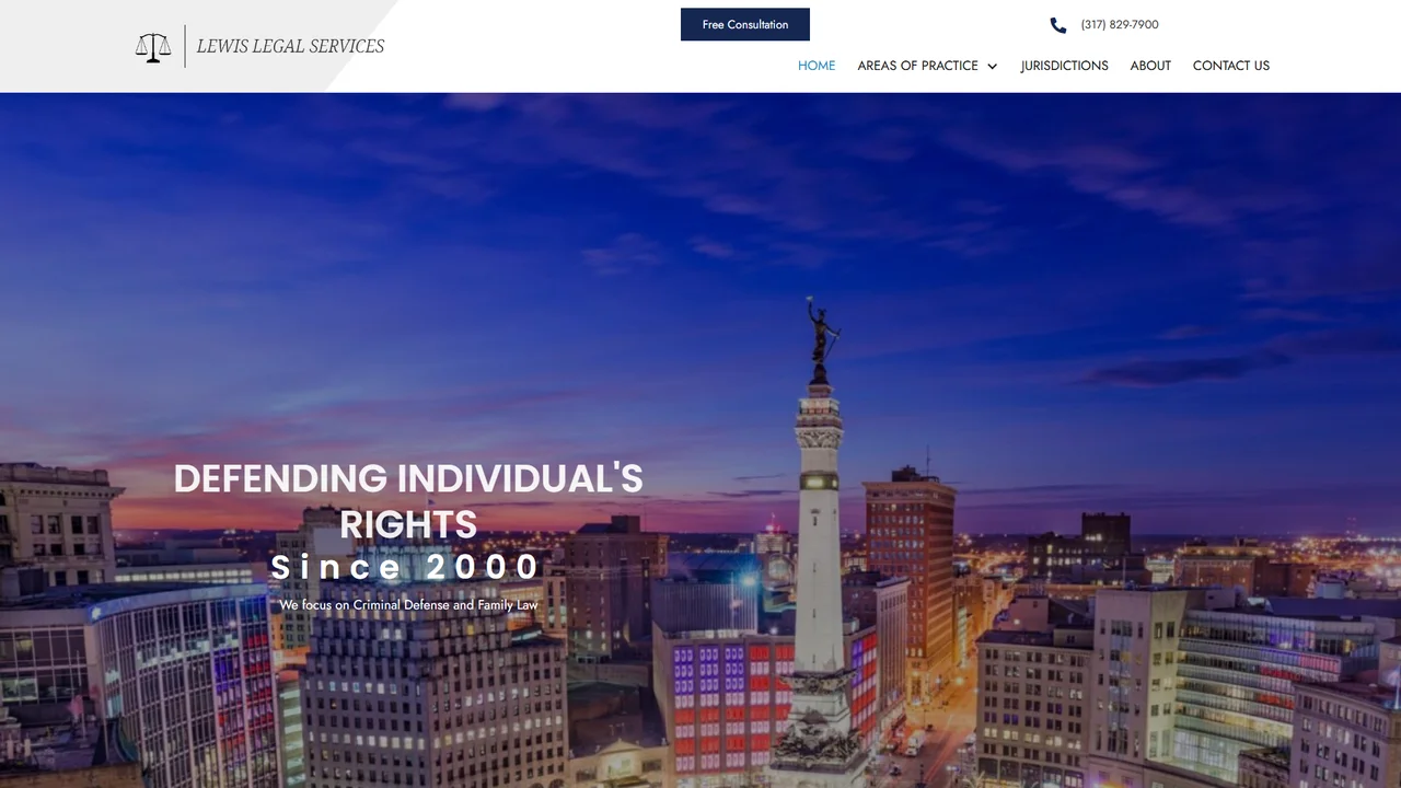 Lewis Legal Services - Indianapolis, IN office in Indianapolis, Indiana